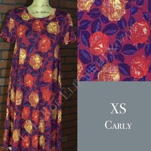 New With Tags! Size Down * Gorgeous 🌹 LuLaRoe Carly Dress